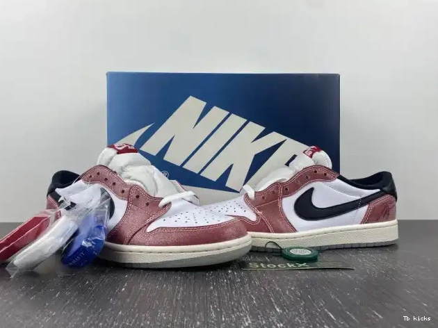 Rep TBK ROOM LOW TROPHY FN0432-017 OG 1 'RED JORDAN AIR BLACK' X 0603
